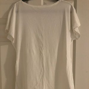 White lululemon longer t shirt